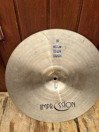 Platillo Crash Impression Thin 16