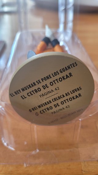 Figura Tintín Rey Muscar XII