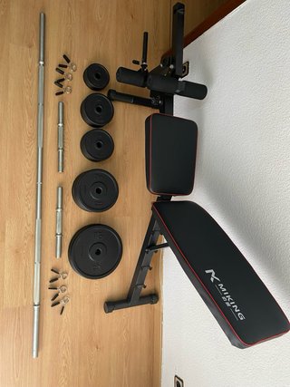 Kit de entrenamiento full body en casa.