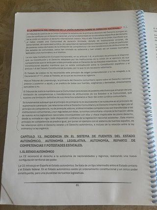 Apuntes de CONSTITUCIONAL I para la UNED