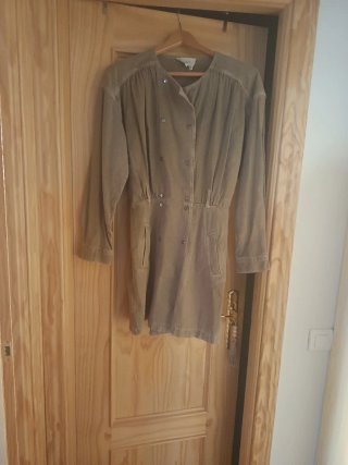 Vestido Ba&sh corchetes talla S