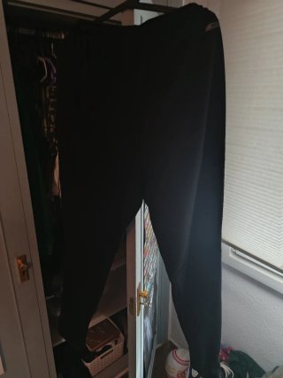 Pantalón chándal Decathlon negro