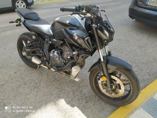 Yamaha MT-07 A2 2023 - 2200km