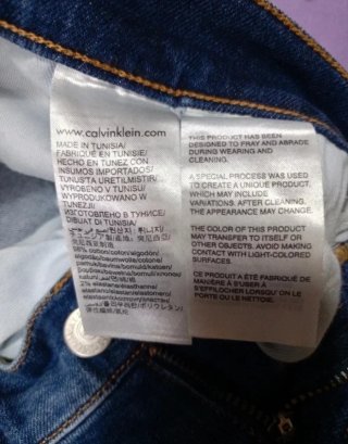 Jeans Calvin Klein Uomo W31 - Taglia 45 ITA