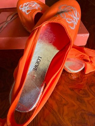 Alpargatas Loewe Naranja