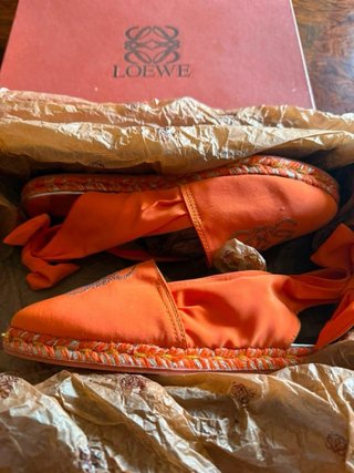 Alpargatas Loewe Naranja