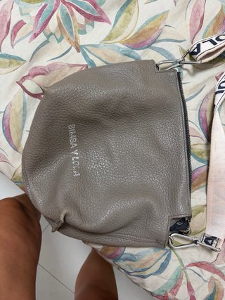 Bolso Piel Bimba y Lola Gris