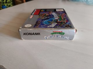 Tortugas Ninja Turtles in Time SNES PAL