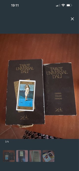 Tarot Universal Dalí 1984 Edición Vinta