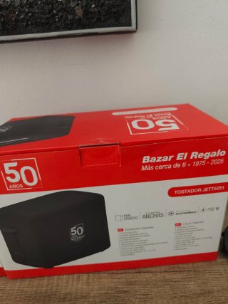 Tostador Eléctrico Bazar El Regalo 750W