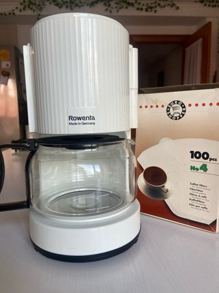 Cafetera Rowenta Filtro Vidrio