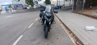 Benelli TRK 502 Adventure Moto Gris/Plata