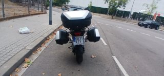 Benelli TRK 502 Adventure Moto Gris/Plata