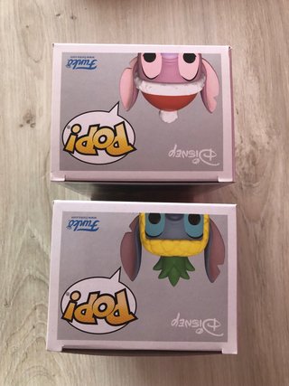 Funko Lilo & Stitch Angel e Stitch as Pineapple