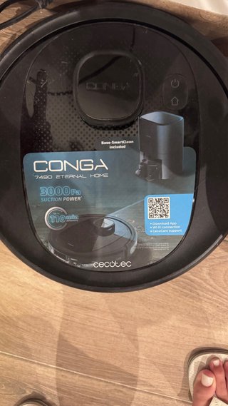 Aspirador Conga Robot + Base cecotec