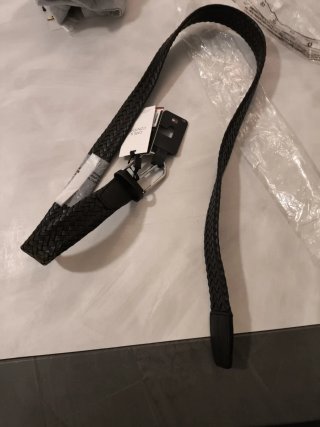 Cintura intrecciata Tommy Hilfiger uomo
