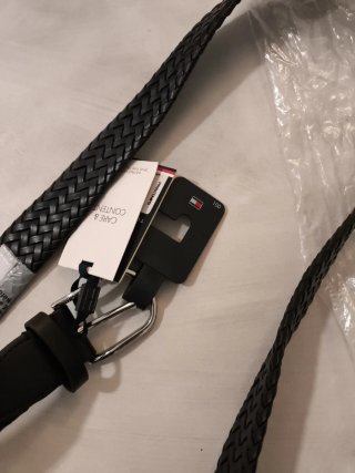 Cintura intrecciata Tommy Hilfiger uomo