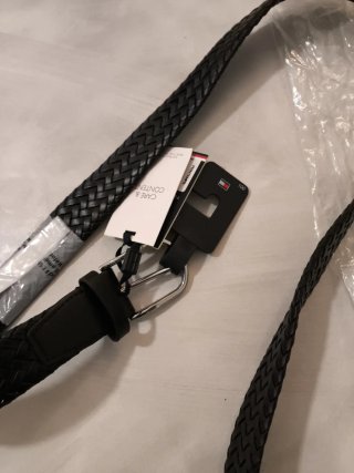 Cintura intrecciata Tommy Hilfiger uomo