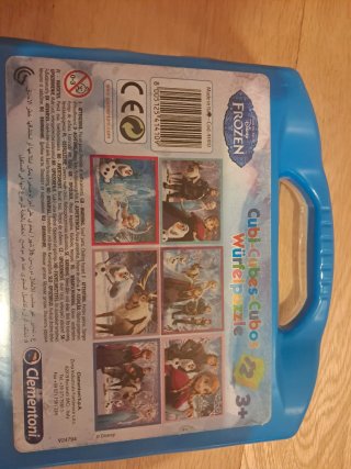 Caja Cuentos Frozen + Puzzle Cubos