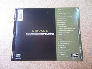Nirvana - San Francisco 1993 (Bootleg No Oficial)
