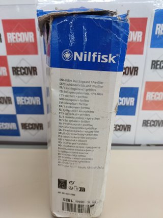 Bolsas Aspiradora Nilfisk 107407940 4uds + Filtro