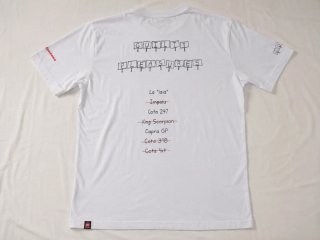 Camiseta VIVA Montesa blanca clásica moto Racing