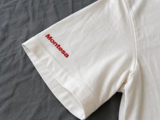 Camiseta VIVA Montesa blanca clásica moto Racing