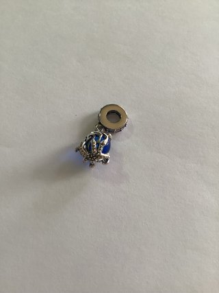 Charm Pulpo Cristal de Murano Azul