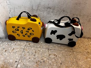 Juego 2 Maletas Infantiles Ruedas