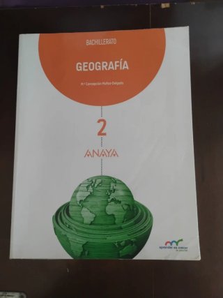 Geografía, 2 Bachillerato