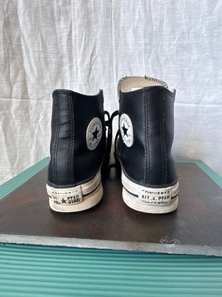 Converse All Star Pelle Nere Tg 35