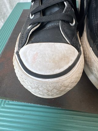 Converse All Star Pelle Nere Tg 35