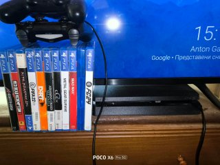 Consola PlayStation 4 Negra + 9 Juegos