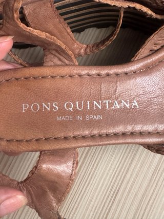 Sandalias Pons Quintana Marrones Talla 36