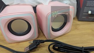 MSCUBE Altavoces Gaming Compactos 8W