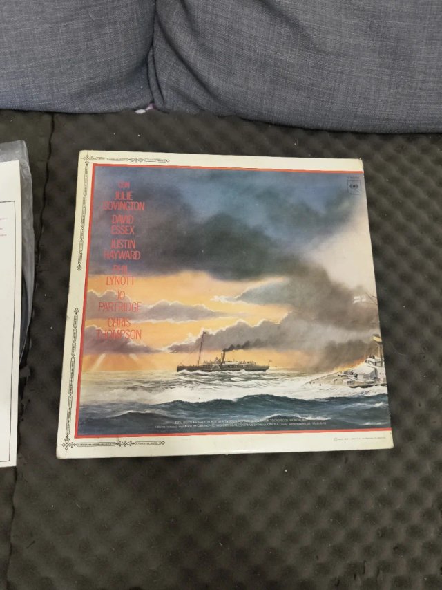 Vinilo La Guerra de los Mundos Musical