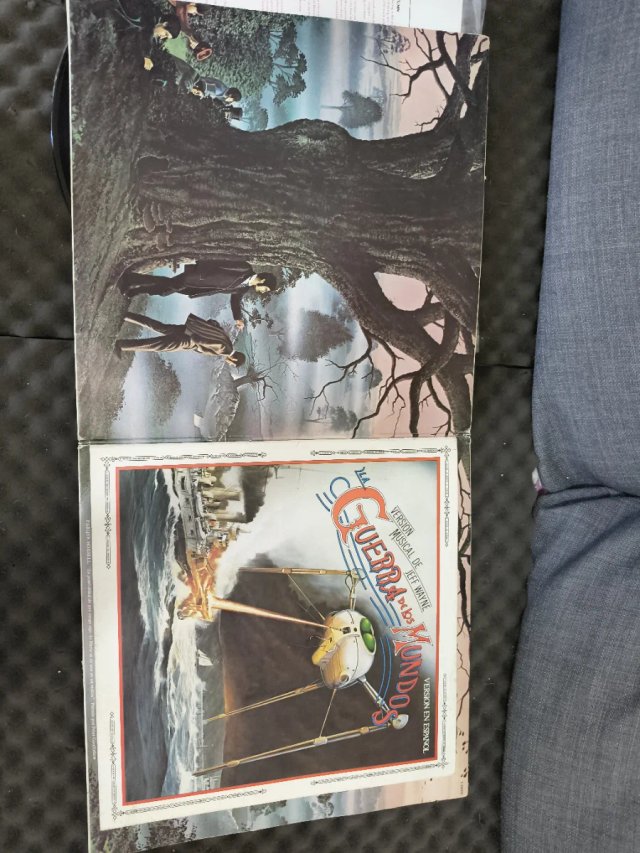 Vinilo La Guerra de los Mundos Musical