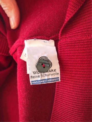 Cárdigan Lana Merino Peter Hahn Talla XL