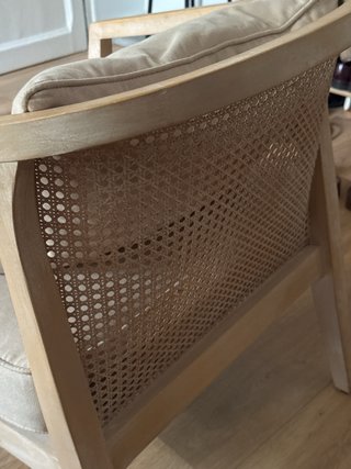 Sillón Individual Rattan Sklum Beige