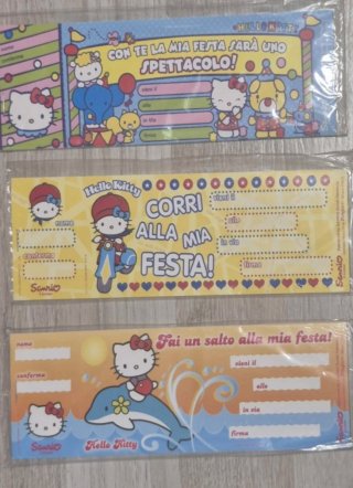 Hello Kitty Party Inviti Feste 45 Fogli