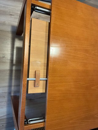 Mesa comedor extensible 90x90 a 160x90