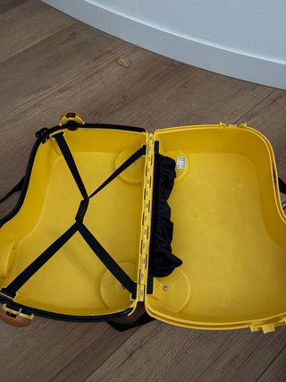 Maleta infantil Trunki amarilla diseño tigre