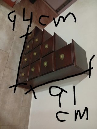 Cajonera Escalera Madera