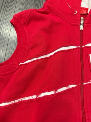 Chaleco Puma Rojo Sin Mangas