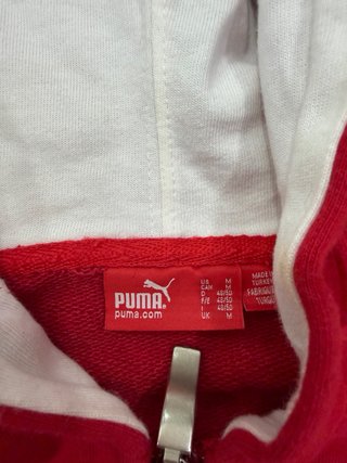 Chaleco Puma Rojo Sin Mangas