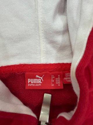Chaleco Puma Rojo Sin Mangas