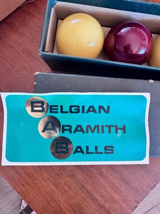 Bolas de billar Aramith Belgian