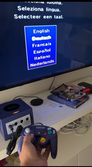 Nintendo GameCube Indigo PAL