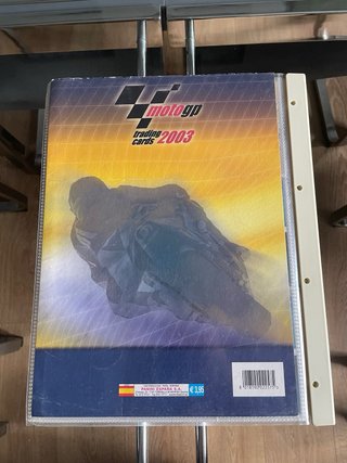 Álbum Panini MotoGP Trading Cards 2003