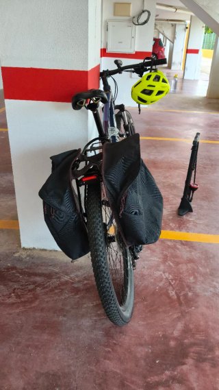 Bicicleta Híbrida GIANT Azul Talla L ring 29